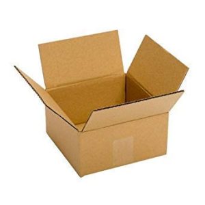 Ace 4.5 x 4.5 x 2 inch 3 Ply Corrugated Cardboard Brown Box, Packing Box, Shipping Box Pack of 25