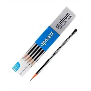 Apsara Platinum Extra Dark Pencil (Pack of 10) 730-132743037