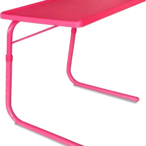 AARTIN Ultra Table Mate Pink Metal Study Table