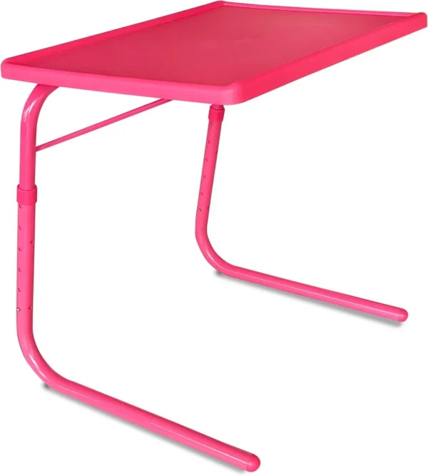 AARTIN Ultra Table Mate Pink Metal Study Table