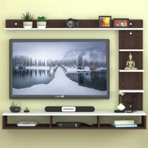 aashidecor Engineered Wood TV Entertainment Unit