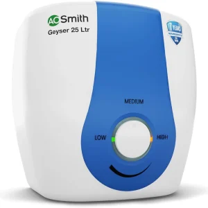 AO Smith SDS-GREEN-025 25 L Storage Water Geyser | 2kW | Vertical | Designed for high rise buildings with 8 bar pressure rating | Longer life in…