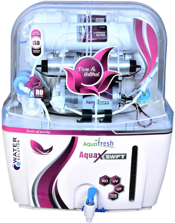 Aqua Fresh swift red MINERA+ro+uv+uf+tds 15 L 15 L RO + UV + UF + TDS Control Water Purifier