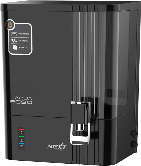 AQUA Fresh UNIQUE & ELEGANT 2090 Model Advance Technology With LED 10 L RO + UV + UF + Minerals + TDS Control Water Purifier