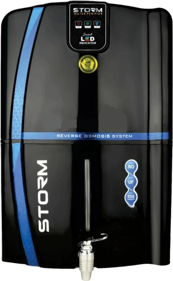 AQUA Storm LED INDICATOR 12 L RO + UV + UF + TDS Control Water Purifier