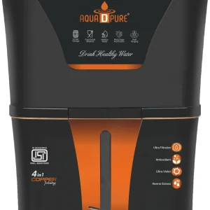 AquaDpure 4 in 1 Copper RO Water Purifier with 10 Stage Purification Filtration 12 L RO + UF Water Purifier