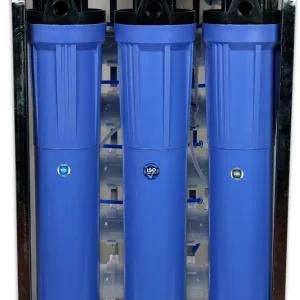 AquaDpure 50 LPH commercial RO water purifier Plant 50 Liter Per Hour Blue Stainless steel Full Automatic with TDS Adjuster 50 L RO + UF Water…