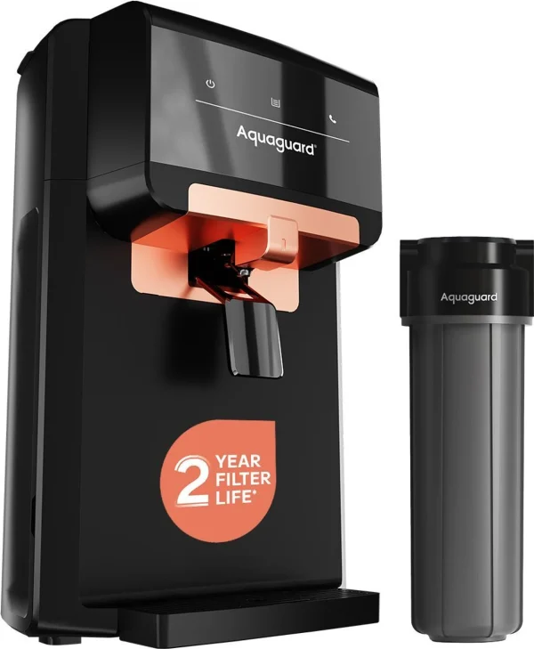 Aquaguard Enrich Nexen RO+UV 2X 6 L RO + UV + Copper Water Purifier | Active Copper Water Purifier | 2 Year Filter Life with Comprehensive Warranty...