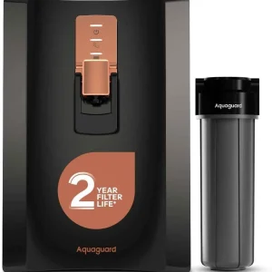 Aquaguard Enrich Superio 2x SS Tank – 9 STAGE PURIFICATION || 3-in-1 Active Copper Tech || 5 L RO + UV Water Purifier