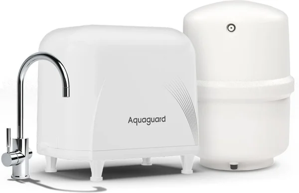 Aquaguard Select Designo UTC RO+UV+MTDS (Under Sink) 8 L RO + UV + TDS Control Water Purifier Active Copper Tech | 9-Stage Under The Counter Water...