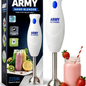 Army 225 W White Hand Blender