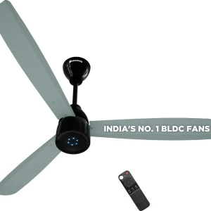 Atomberg Renesa Prime Remote|High Air Delivery|LED Speed Indicator|Low Noise|Sleek Design with 3 Year Warranty BLDC Motor with Remote 1200 mm…