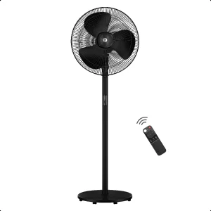 Atomberg RenesaSilent Pedestal Fan6 SpeedsLED DisplayTimerIdeal for Home & Office with 2 Year Warranty BLDC Motor with Remote 400 mm Pedestal Fan