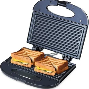 BAJAJ by Yes NON-STICK HEATING PLATE SWX 6 GRILL SANDWICH TOASTER [ 800W ] Grill Sandwich Maker