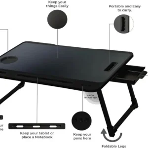 BK SALES study table4141 Wood Portable Laptop Table