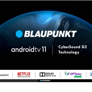Blaupunkt CyberSound G2 Series 80 cm (32 inch) HD Ready LED Smart Android TV with Dolby Digital Plus & 40 W Sound Output