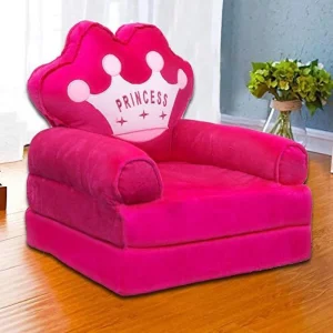 BLENZZA DECO Baby Fold able Sofa Cum Bed 0 to 2 Years Fabric Sofa