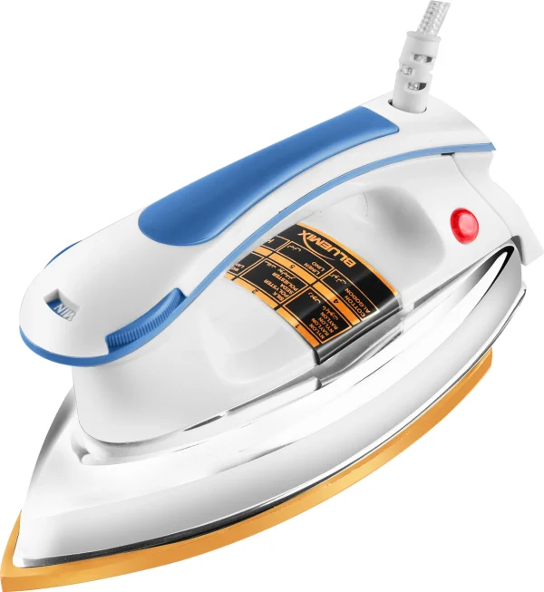 Bluemix by Bluemix PLANCHA 1000W GOLD PLATES NON STICK HIGH QUALITY IRON 1000 W Dry Iron