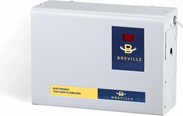 Breville VS4130 Voltage Stabilizer for 4kVA (130V to 285V) Wide Working Range best for Inverter AC, Split, Windows AC for 1.5 Ton