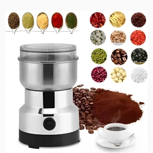 BRION DURA Multi-Functional Coffee Beans Grinder Electric Small Food Grinder 6 Cups Coffee Maker