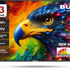 Bush 109 cm (43 inch) Full HD LED Smart Android Based TV