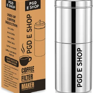 CENTURA Premium Stainless Steel South Indian Coffee Filter Coffee maker 100ml 2 Cups Coffee Maker