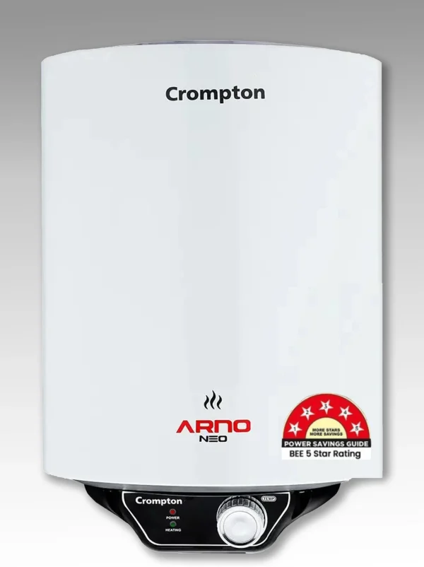 Crompton ASWH-3010 (ARNO NEO 5S) 10 L Storage Water Geyser | 5 Star BEE Energy Rating