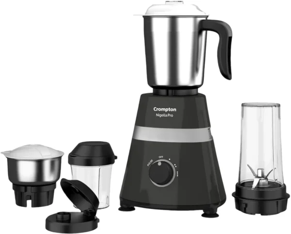 Crompton LIFE ACTIVE SERIES NIGELLA PRO 500 W Mixer Grinder Price in India - Buy Crompton LIFE ACTIVE SERIES NIGELLA PRO 500 W Mixer Grinder Online...