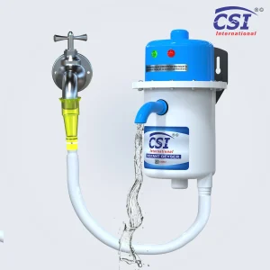 CSI INTERNATIONAL 1L INSTANT WATER PORTABLE HEATER GEYSER SHOCK PROOF BODY WITH INSTALLATION KIT 3kw isi Cooper aliment 1 L Instant Water Geyser