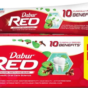 Dabur Red Paste (Combo Pack- 175g x 4) |Complete Cavity Protection |13 Ayurvedic Herbs Toothpaste