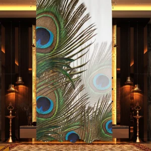 DECOMIZER 153 cm (5 ft) Window Polyester Room Darkening Curtain Single Curtain