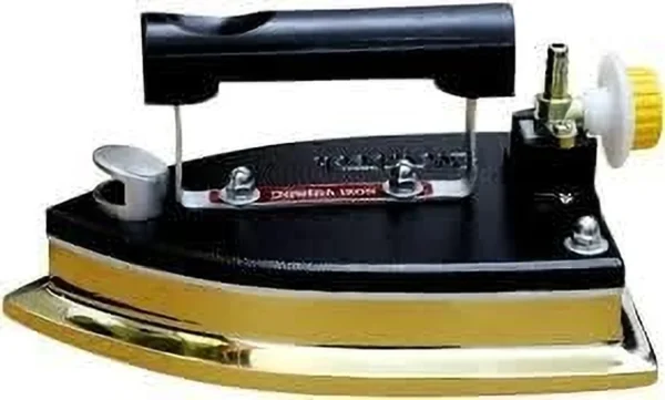DELHI STEAM TRADERS LPG Brass Base Heavy-Duty 6.5kg High-Temperature Industrial Powerful Steam Iron 0 W LP Gas