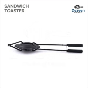 DEZEEN by DEZEEN Classic Range Non-Stick Non-Electric Gas Sandwich Toaster Toast Sandwich Maker
