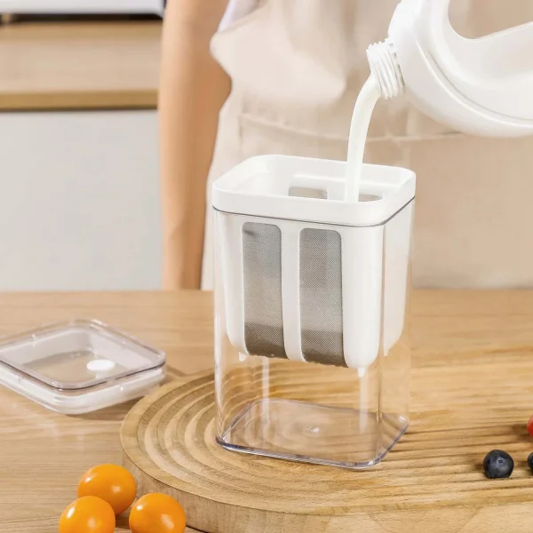Doodle Deals FreshThick Hung Curd & Greek Yogurt Strainer | Paneer & Cheese Maker 6 W Food Processor