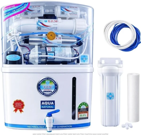 E.F.M Kenta Pro 10 L RO + UV + UF + TDS Control Water Purifier