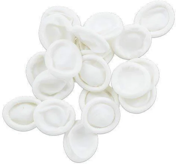 electro SKY Anti-Static (ESD Safe) Chlorinated Reusable Disposable Latex Finger Cots Thick, White -(Pack of 100 Pieces) 0 L Compact Refrigerator