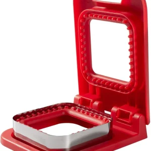 Elpenor Sandwich Cutter and Sealer, Square Pocket Sandwiches Cutter Uncrustables Maker Waffle