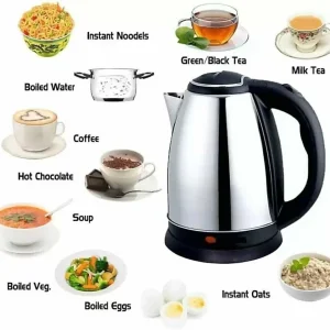 FALMAGU BEK-512 Electric Kettle Multipurpose HotWater Tea Coffee Warmer Heater Cordless Beverage Maker