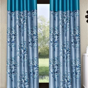 Fashion String 153 cm (5 ft) Window Polyester Semi Transparent Curtain (Pack Of 2)