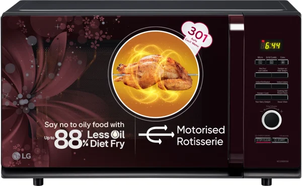 Flipkart.com | LG 32 L Auto Cook Menu, Stainless steel cavity, 360 degree Motorised Rotisserie for Bar-be-queing, Indian Cuisine, Tandoor Se, Steam...