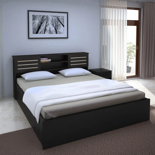 Flipkart Perfect Homes Waltz Engineered Wood King Box Bed, 2179 mm x 192.5 cm (71.49 ft x 6.32 ft)