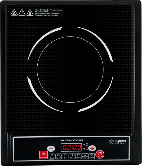 Flipkart SmartBuy 1400 W Induction Cooktop Push Button