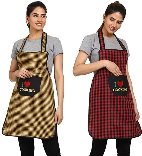 Flipkart SmartBuy Cotton Home Use Apron - Free Size