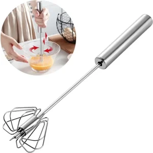 GaxQuly 50 W Silver Electric Whisk