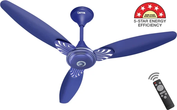 GESTOR Avenzo 101 BLDC Super Hi Speed 48 inch Decorative with 5 Year Warranty Anti Dust, BLDC Motor with Remote, Energy Saving, Silent Operation...