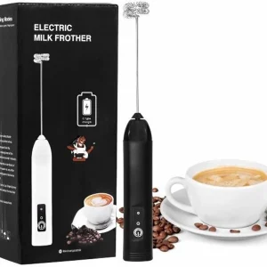 GIZMOSOUL Milk Frother Handheld USB, Rechargeable Electric Coffee Beater, egg beater Personal Coffee Maker