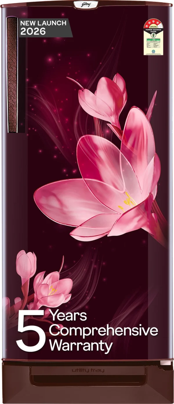 Godrej 185 L Direct Cool Single Door 5 Star Refrigerator