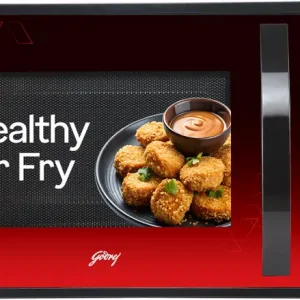 Godrej 23 L Airfry + Steam Clean + Stainless Steel Cavity with 205 Insta Cook Recipes. Convection Microwave Oven