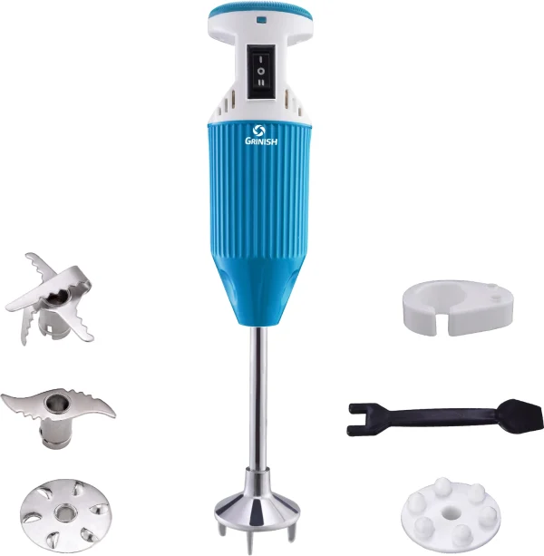 GRINISH 250 W Blue Hand Blender