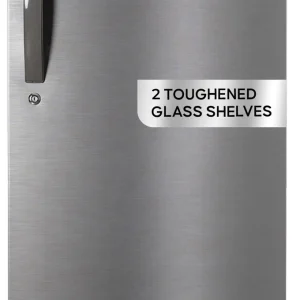 Haier 190 L Direct Cool Double Door 4 Star Refrigerator with Toughned Glass ShelfLarge Vegetable Box